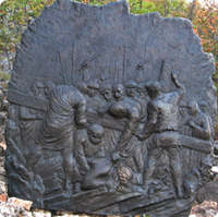 第九處 耶穌第三次跌到